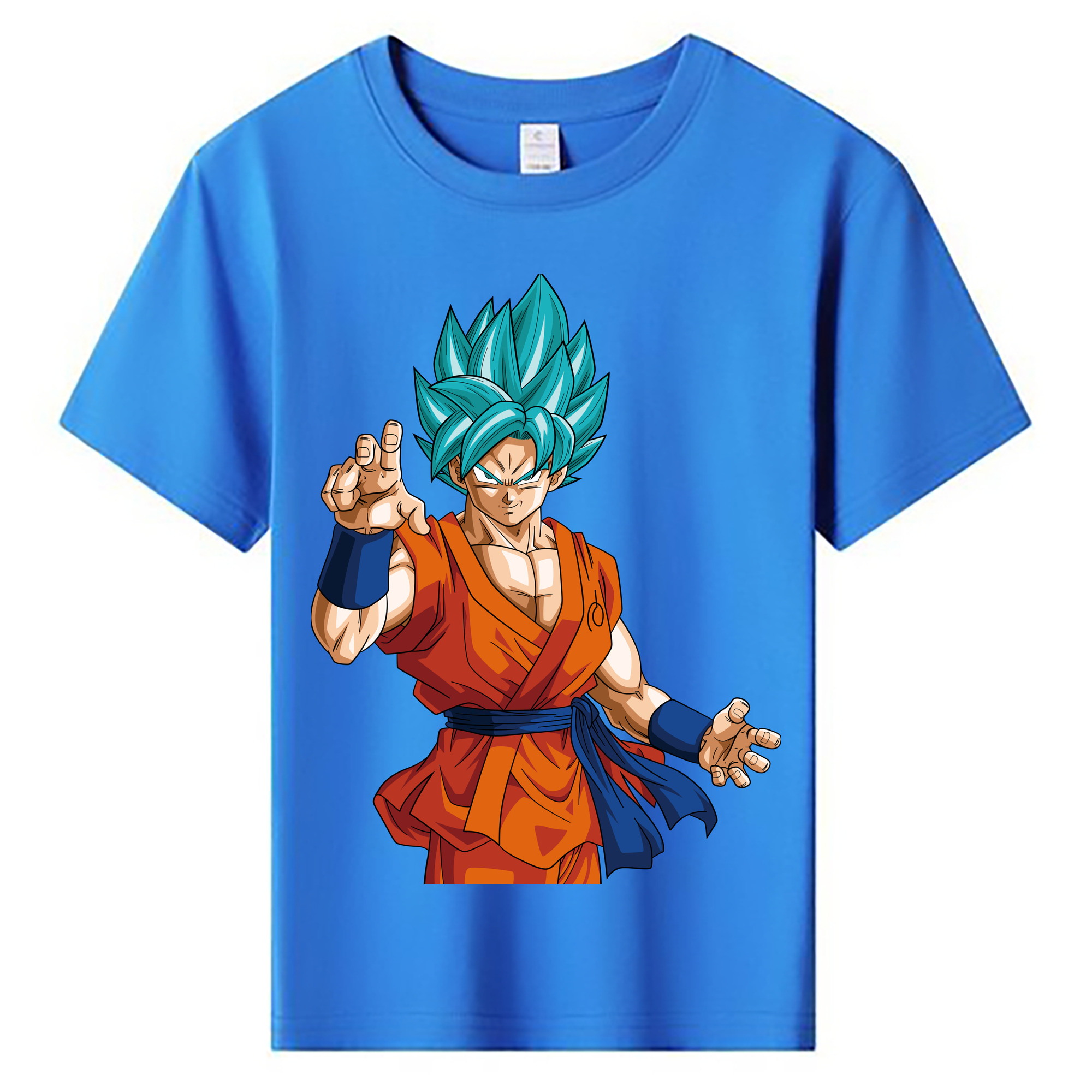 （画像用） ドラゴンボール 孫悟空（そん ごくう）Son Goku カカロット DRAGON BALL Kakarotto 綿100％キッズTシャツ（フロントプリント）